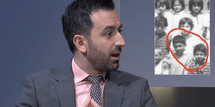 Dimal Basha ‘zihet keq në rrenë’, shoku i klasës ia publikon një fotografi me të