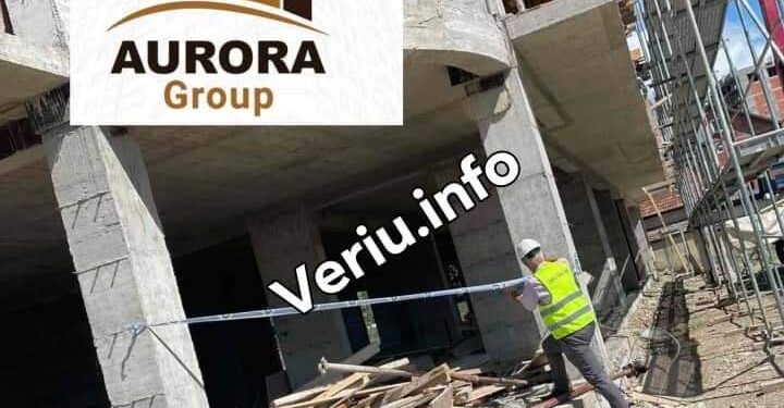 I munguan skelet dhe kushtet për sigurinë e punëtorëve, Inspektorati i Punës i ndërpren punën dhe i vendos shiritat kompanisë “Aurora Group”