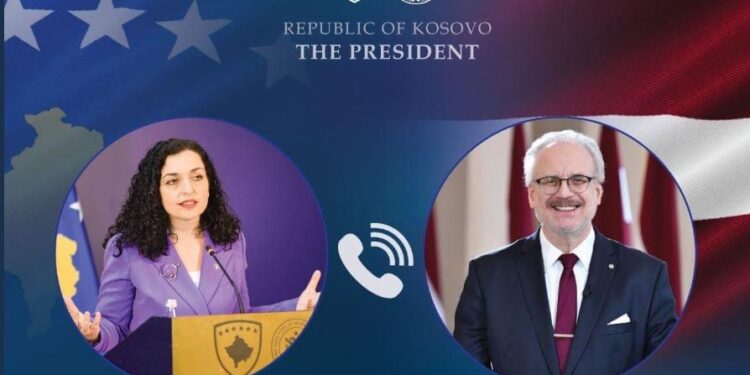 Osmani bisedon me presidentin e Letonisë: Urgjente që të liberalizohen vizat