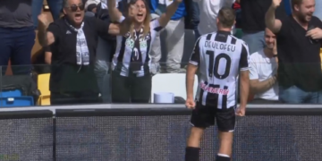 Udinese e mposht me përmbysje Interin dhe ngjitet në vendin e parë në Serie A