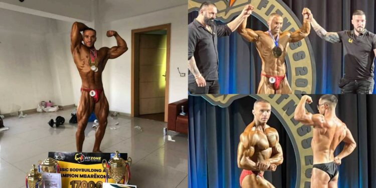 Bodybuilderi nga Drenica, Arton Koci, kampion i padiskutueshëm në garat e mbajtura sot