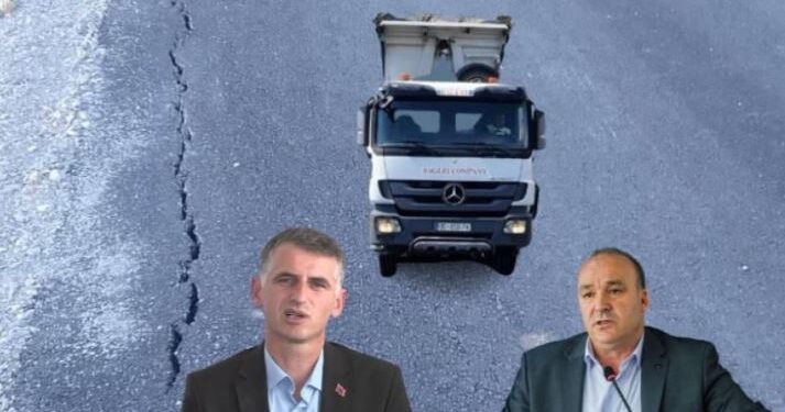 Kompania e dostit të Hysen Durmishit shtron asfalt në Podujevë, prishet pas një muaji