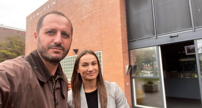 Majlinda Kelmendi viziton ish-krerët e UÇK’së në Hagë