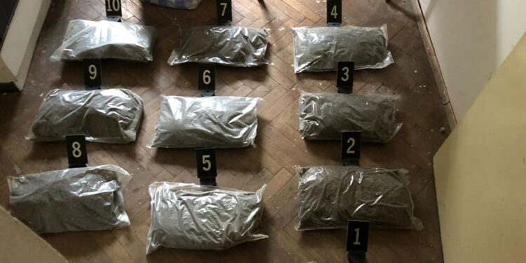 Konfiskohen nëntë kilogramë kanabis në veri të Mitrovicës
