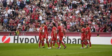 Bayerni luan ”tenis” me Mainzin