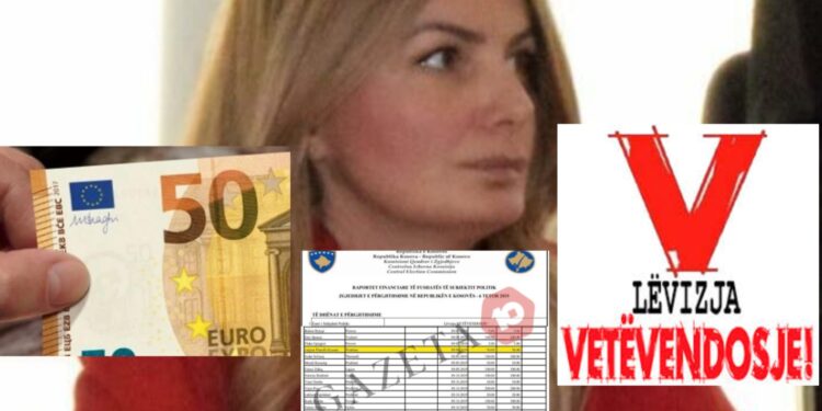 U.D. Rektorja e UP-së e emëruar sot e kishte financuar me 50 euro fushatën e VV-së më 2019