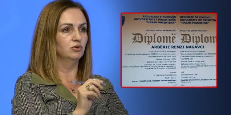 Nagavci për diplomën me notën 6.46: Këto studime i kam kryer për dëshirën time në kohën kur kam qenë nënë