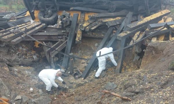 Kështu duket sot vendi ku ra raketa që vrau dy persona në Poloni