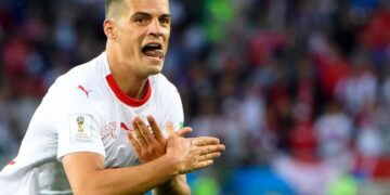 Xhaka: Do të japim maksimumin në fushë ndaj Serbisë