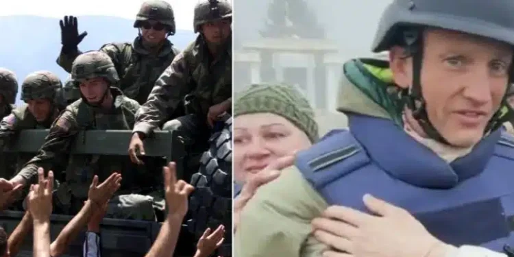 Ish-reporteri britanik kujton Kosovën e vitit 1999 kur sheh pamjet nga Khersoni i çliruar