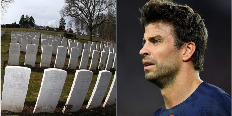 252 varreza zbulohen në pronën e Gerard Pique