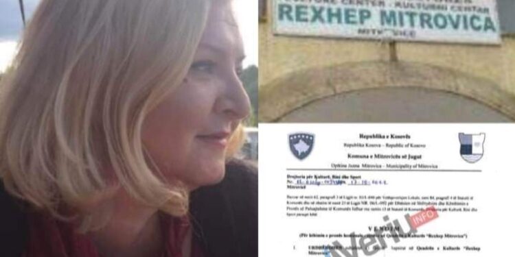 Drejtoresha Valdete Idrizi urdhëron bizneset për lirim të hapësirave në qendrën e Kulturës, askush nuk e zbaton vendimin (Dokument)