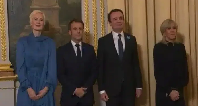 Kryeministri Kurti në Élysée, mori pjesë në darkën me presidentin Macron