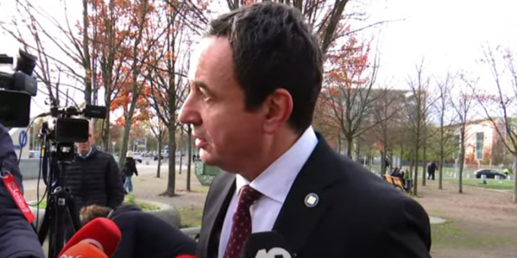 Kurti nga Berlini: Nuk do të ketë komuna serbe ne Kosovë