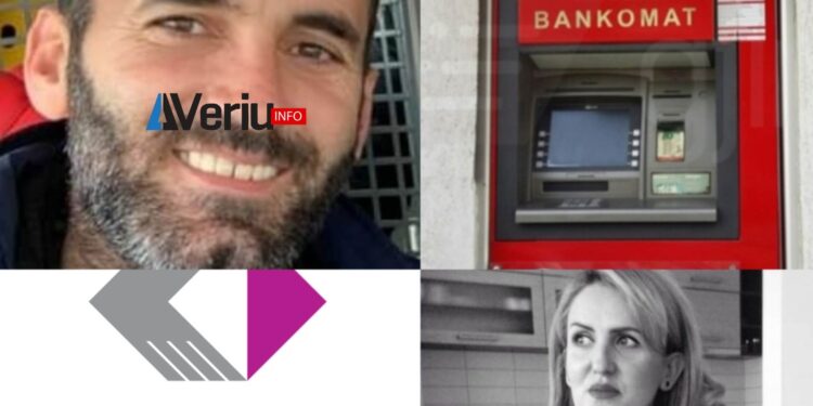 Ky është i arrestuari për thyerje te bankës në Skenderaj – punëtor i AKP-së dhe vëlla i zëvendës-Drejtoreshës së AKP-së, Valbona Dibra