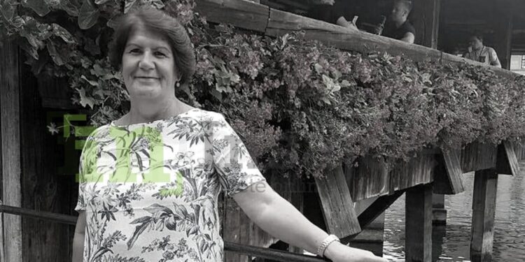 Gruaja që u vra nga burri sot (FOTO)
