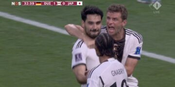 Gjermania shënon golin e parë në Botëror