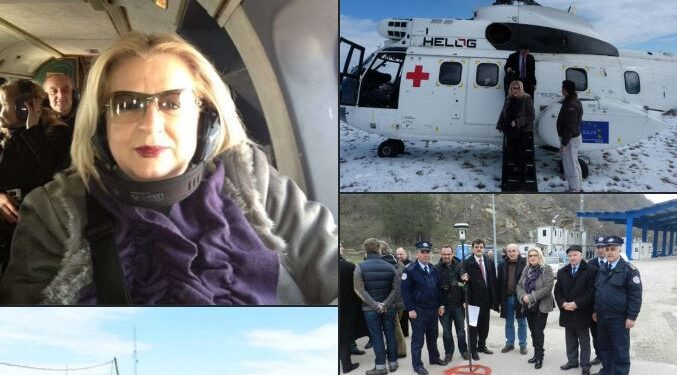 Edita Tahiri publikon pamjet kur ishte vendosur kufiri mes Kosovës e Serbisë dhe ka një porosi për Qeverinë