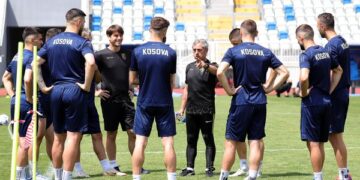 Kosova dhe Armenia stërviten sot në prag të ndeshjes së nesërme në “Fadil Vokrri”