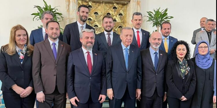 Deputetët e Kosovës pjesë e Kuvendit të Madh Turk, mirëpriten nga presidenti Erdogan