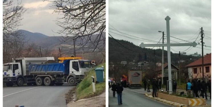 Për shkak të barikadave Policia nuk ka arritur ta transportoj Pantiqin në Prishtinë