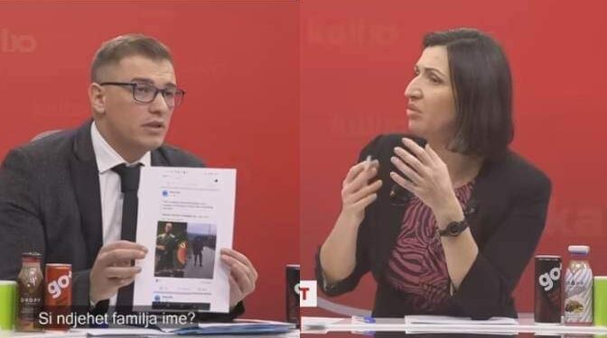 Jeta Xharra dhe politikani serb Arsenijevic debatojnë për artikullin e Veriu.info