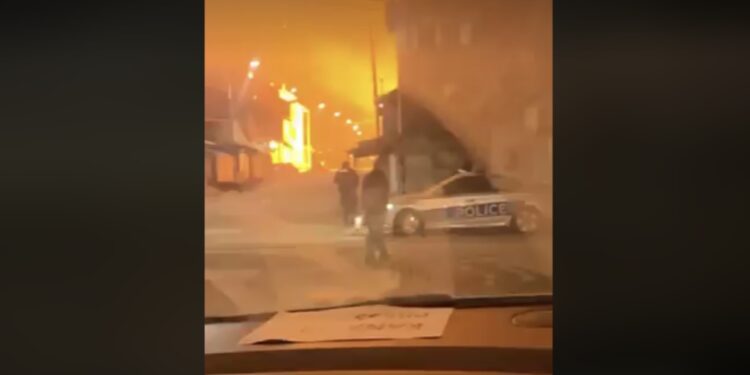 Publikohen pamje nga një shpërthim i ri në Lagjen e Boshnjakëve