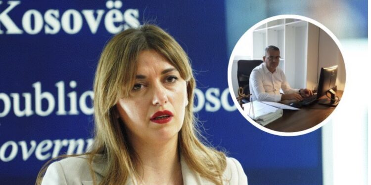 Ministrja Haxhiu suspendon përmbaruesin privat, vëllain e deputetes së LVV-së