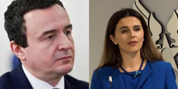 Vlora Çitaku i del në mbrojtje Albin Kurtit