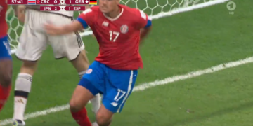 Spektakël në ndeshjen Kosta Rikë – Gjermani, për tre minuta shënohen dy gola