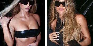 Kim dhe Khloe dalin në restorant, “hallakatet” rrjeti