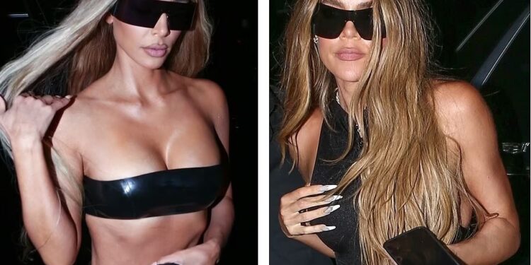 Kim dhe Khloe dalin në restorant, “hallakatet” rrjeti