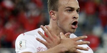 Shaqiri, gazetarit serb: I shënova dy herë Serbisë – dy herë, dy herë