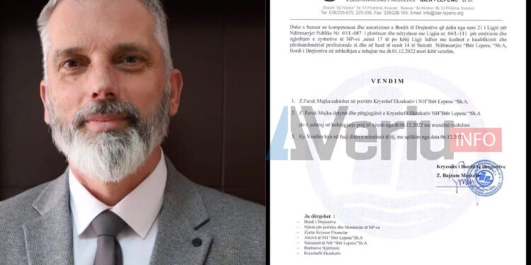 VV vazhdon “kapjen” e shtetit, shefi i asamblistëve dhe ish kandidati për deputet zgjidhet Kryeshef i ndërmarrjes “Ibër Lepenc”