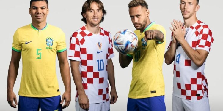 Formacionet zyrtare: Kroacia – Brazili