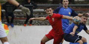 Florent Hyseni, 19 vjeçari nga Mitrovica që po shkëlqen me klubin kroat, 5 gola në sezonin e parë