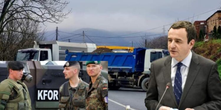 KFOR-i: Të shmanget shfaqja e forcës në veri, zgjidhja të gjendet me dialog – A është kjo kërkesë indirekte që mos të intervenoj Policia?