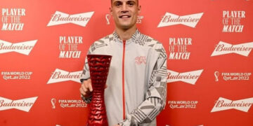 Xhaka shpallet lojtari i ndeshjes kundër Serbisë