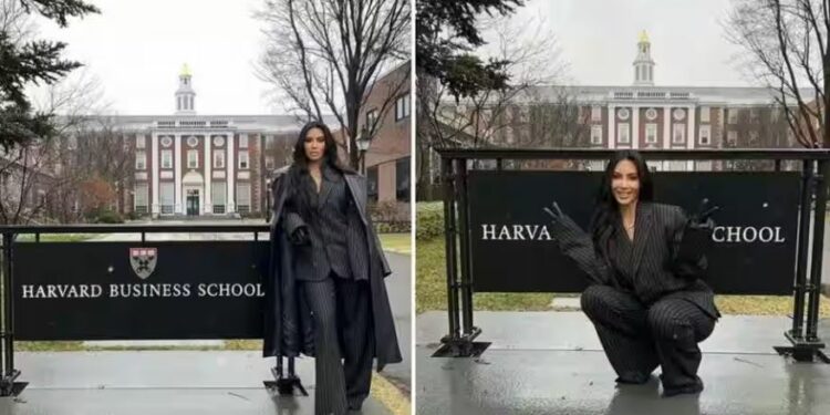 Kim Kardashian, profesoreshë në Harvard, për një ditë
