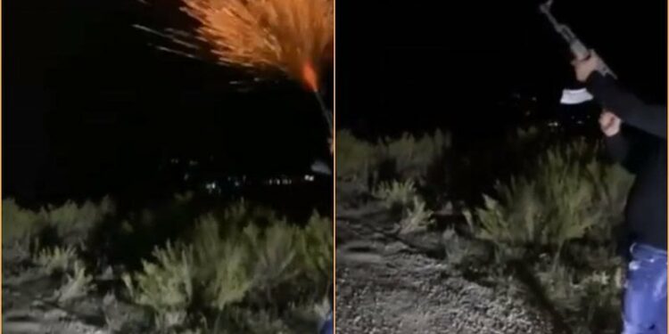 Llapjani ia sheh sherrin rrjeteve sociale, Policia e zbulon se ka gjuajtur me AK-47 natën e Vitit të Ri – ia bastis shtëpinë