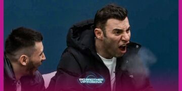 Vedati në rolin e Gixhës, Andi nuk mund të ndalojë së qeshuri (VIDEO)