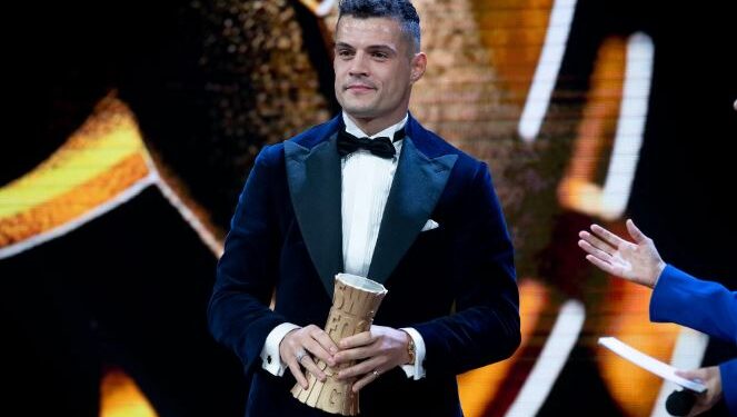 Granit Xhaka shpallet lojtari më i mirë i vitit 2022 në Zvicër