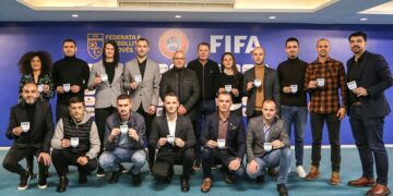 16 gjyqtarë pajisen me stemën e FIFA-s, Kosova bëhet edhe me treshe të gjyqtareve