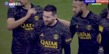 GOOOL! Messi shënon menjëherë ndaj ekipit të Ronaldos, PSG në avantazh