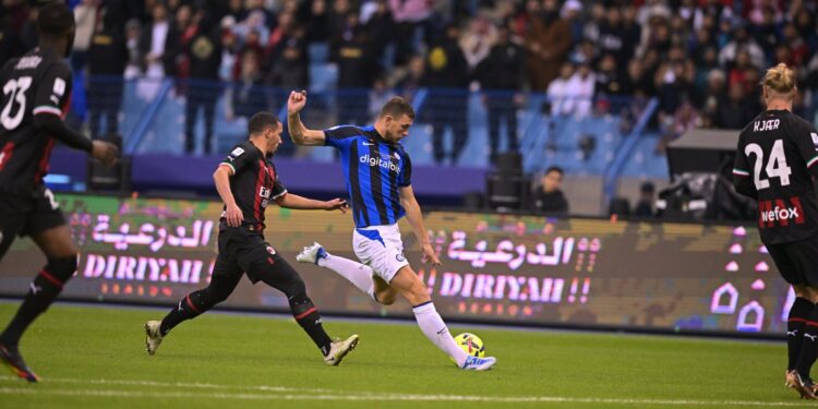 Superkupa e Italisë: Interi shkon në pushim me dy gola epërsi