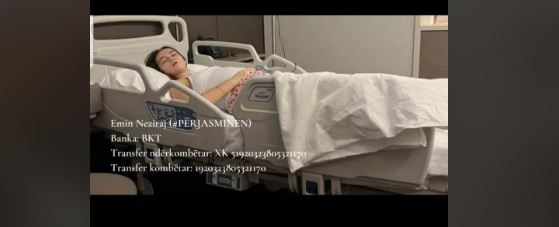 Jasemina Neziraj pret ndihmën tuaj