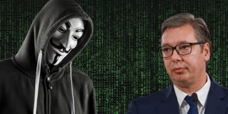 ‘Anonymous’ publikon dokumente sekrete të qeverisë së Serbisë