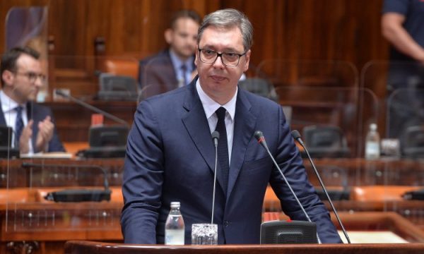 Vuçiq: Njohja e Kosovës dhe ulësja në OKB pjesë e planit, por s’pranojmë të flasim
