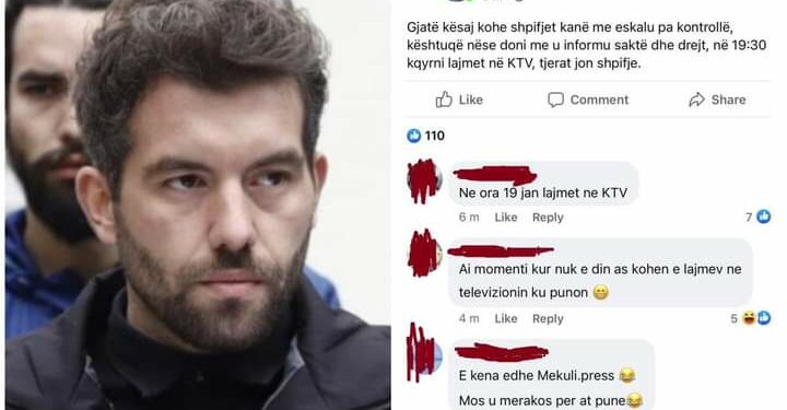 Huqje dhe shpifje: Gjinovci sulmon të gjitha mediet tjera përveç atij ku punon, por s’ia di as orarin