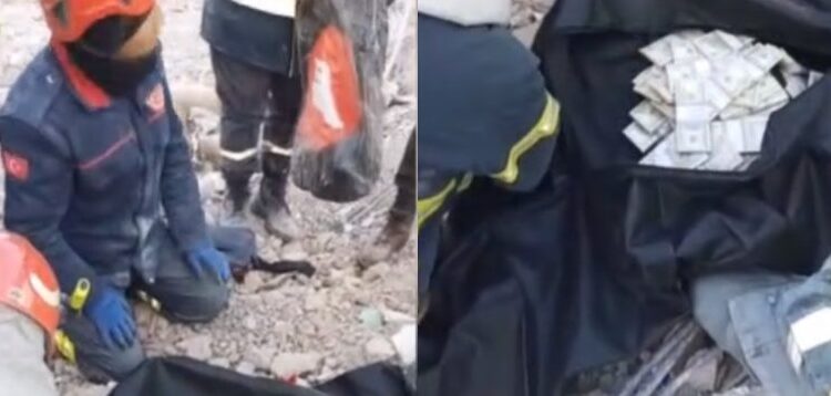 Zjarrfikësit turq gjejnë 2 milionë USD pranë një personi në rrënoja